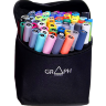 Набор спиртовых маркеров Graphmaster Bag Set 63 Basic в фирменном пенале купить в магазине товаров для рисования Скетчинг Про с доставкой по РФ и СНГ