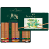 Пастельные карандаши Faber-Castell Pitt Pastel Pencils в наборе 60 цветов в пенале купить в магазине товаров для рисования Скетчинг ПРО с доставкой по РФ и СНГ