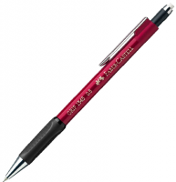 Карандаш механический Faber-Castell Grip 1345 красный, грифель 0.7 мм B