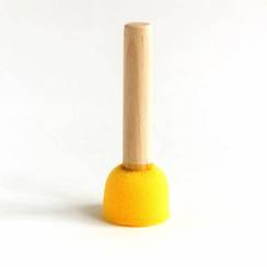 Кисть-губка круглая 30 мм для художественных работ