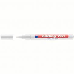 Маркер-краска Edding 751 белый 1-2 мм