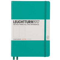 Записная книжка Leuchtturm «Medium» A5 в точку изумрудная 251 стр.