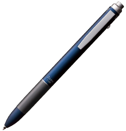 Ручка шариковая синяя Tombow ZOOM L102 Multi 3 в 1 (2 стержня: черный, красный + мех. карандаш)
