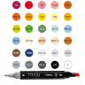  Набор маркеров Touch Twin для онлайн-курса Жени Липатовой «Скетч.Текстуры» 30 цветов купить в фирменном магазине маркеров Скетчинг Про с доставкой по РФ и СНГ