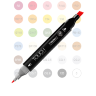  Набор маркеров Touch Twin для онлайн-курса Жени Липатовой «Скетч.Текстуры» 30 цветов