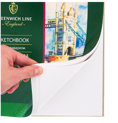 Альбом для акварели Greenwich Line A3 / 20 листов / 200 гм