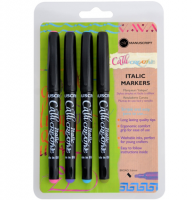 Набор маркеров для каллиграфии Manuscript CalliCreative Italic 4 цвета перо-долото 3.6 мм