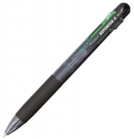 Ручка шариковая автоматическая  четырехцветная  Tombow Reporter 4 черный корпус линия 0.7 мм