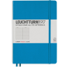Записная книжка Leuchtturm «Medium» A5 в линейку лазурная 251 стр.