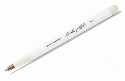 Ручка шариковая Leuchtturm «Drehgriffel Nr. 1» корпус белый, чернила синие