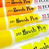 Акварельные маркеры Ecoline Brush Pen в наборе 5 Yellow (желтые) купить для акварельного скетчинга в магазине ПРОСКЕТЧИНГ с доставкой по РФ и СНГ