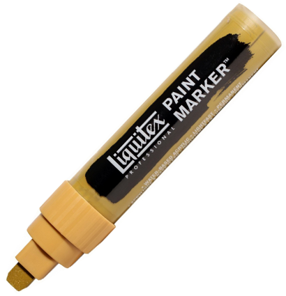 Маркер акриловый Liquitex Paint Marker широкий 15 мм 530 жёлтый бронзовый
