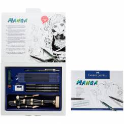 Набор для рисования "Манга Стартовый" Faber-Castell Pitt Artist Pen 8 предметов