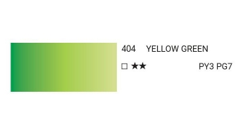 Краска акварельная SH WATER COLOR PRO туба 7,5мл №404 желто-зеленый 7,5 мл