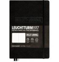 Записная книжка Leuchtturm «Bullet Journal» А5 в точку черная 250 стр.