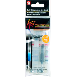 Кисть с резервуаром для воды Sakura Koi Waterbrush №2 маленькая для акварели