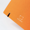 Скетчбук для акварели Малевичъ Shammy Fin оранжевый с хлопком 20 х 20 см / 18 листов / 200 гм купить в магазине для художников Скетчинг Про