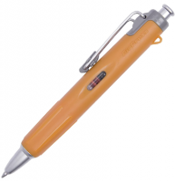 Ручка шариковая автоматическая Tombow AIRPRESS под давлением оранжевый корпус линия 0.7 мм, черная