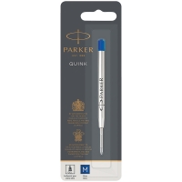 Стержень шариковый объемный Parker QuinkFlow Ball Point синий 98 мм 1,0 мм металл