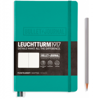 Записная книжка Leuchtturm «Bullet Journal» А5 в точку изумрудная 250 стр.