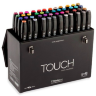Купить набор профессиональных маркеров для скетчинга и рисования в кейсе в чемодане Touch Twin 48 цветов в интернет-магазине товаров для рисования и скетчинга ПРОСКЕТЧИНГ