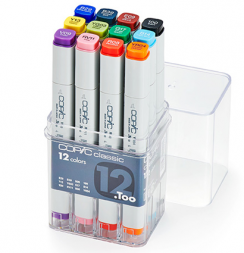 Набор маркеров COPIC CLASSIC 12 Basic (базовые)