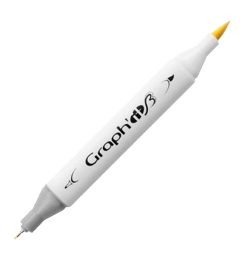 Набор маркеров для рисования Graph'it Brush 12 в фирменном кейсе (основные цвета)