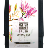 Набор маркеров Sketchmarker Brush / Скетчмаркер Браш "Spring - Весна" 12 цветов в сумке купить в магазине маркеров для рисования ПРОСКЕТЧИНГ с доставкой по РФ и СНГ