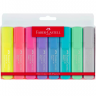 Набор маркеров-текстовыделителей Faber-Castell TL-46 пастельные 8 цветов купить в магазине маркеров Скетчинг Про