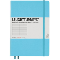 Записная книжка Leuchtturm «Medium» A5 в линейку холодный синий 251 стр.