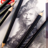 Набор чернографитных карандашей Bruynzeel Rijks Museum "Рембрандт" 12 штук купить в художественном магазине Скетчинг Про с доставкой по РФ и СНГ