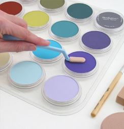Пастель PanPastel Colors 010 Бесцветный блендер ультрамягкая в контейнере 9 мл