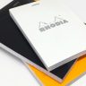 Блокнот в линейку Rhodia Basics мягкая обложка оранжевый А5 / 80 листов / 80 гм