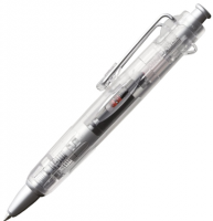 Ручка шариковая автоматическая Tombow AIRPRESS под давлением прозрачная линия 0.7мм, черная