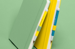 Ручка шариковая Leuchtturm «Drehgriffel Nr. 1» корпус лимонный, чернила синие