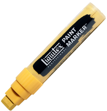 Маркер акриловый Liquitex Paint Marker широкий 15 мм 601 неаполитанский жёлтый имит