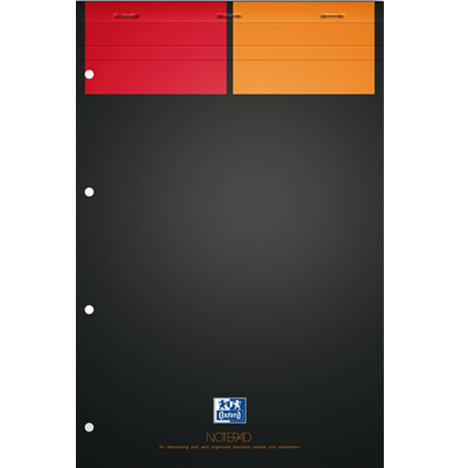 Бизнес-тетрадь Oxford International NotePad клетка с твердой обложкой А4 / 80 листов