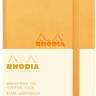 Блокнот в точку Rhodia Webnotebook твердая обложка оранжевый А4 / 96 листов / 90 гм