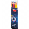 Набор цветных карандашей Bruynzeel Teen Dark 18 цветов в тубусе купить в художественном магазине Скетчинг Про