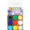 Краски по ткани Decola набор 9 цветов по 20 мл