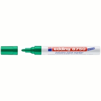 Маркер-краска Edding 8750 зеленая 2-4 мм для промышленной графики