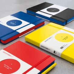 Блокнот Leuchtturm «Bauhaus Edition» А5 в точку красный 251 стр.