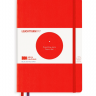 Блокнот Leuchtturm «Bauhaus Edition» А5 в точку красный 251 стр.
