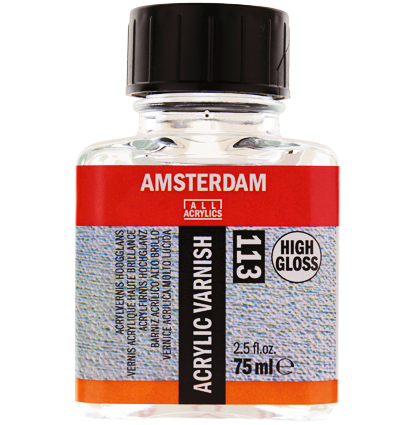 Лак для акрила глянцевый Amsterdam Acrylic Varnish High Gloss 113 блестящий 75 мл