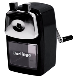 Точилка механическая Berlingo с металлическим корпусом в фирменном кейсе