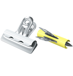 Зажимы-бульдоги для бумаги или скетчбука Berlingo 10 штук размер 25 мм (пастельные цвета)