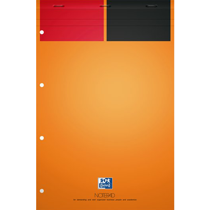 Бизнес-тетрадь Oxford International NotePad линейка с мягкой обложкой А4 / 80 листов