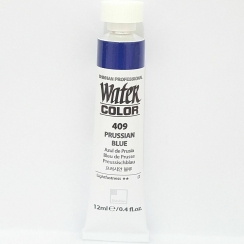 Краска акварельная SH WATER COLOR PRO туба 7,5мл №409 прусский синий