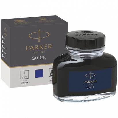 Чернила Parker Bottle Quink для ручек синие 57 мл