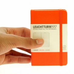 Блокнот Leuchtturm1917 Мини A7 в линейку оранжевый 171 стр.